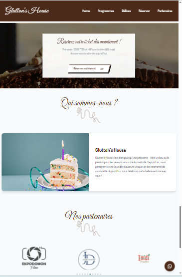 Glutton's House : Présentation d'Événement & Tickets — aperçu 3